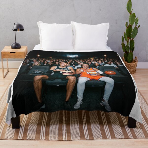 Item preview, Jalen Brunson And Wemby Enjoying A Movie designed and sold by Home Decor Art.