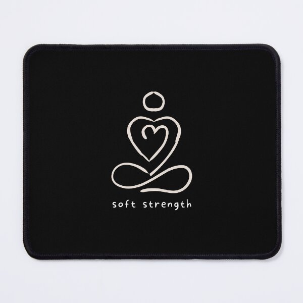 Item preview, Soft Strength | Mindful Heart Meditation Design designed and sold by Stillpath Co..