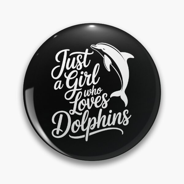 Item preview, Just a Girl Who Loves Dolphins designed and sold by jkrphoto.