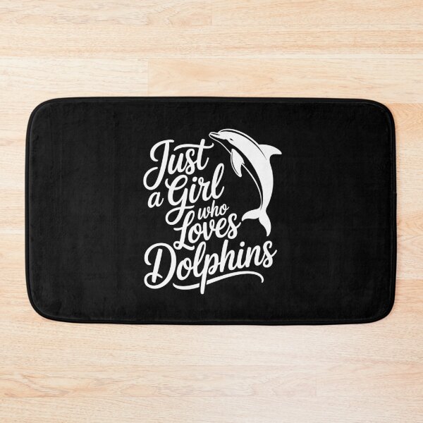 Item preview, Just a Girl Who Loves Dolphins designed and sold by jkrphoto.