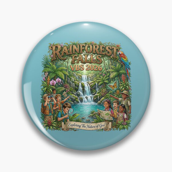 Item preview, Rainforest Falls VBS 2026 Christian Summer Camp  designed and sold by meilcannb.