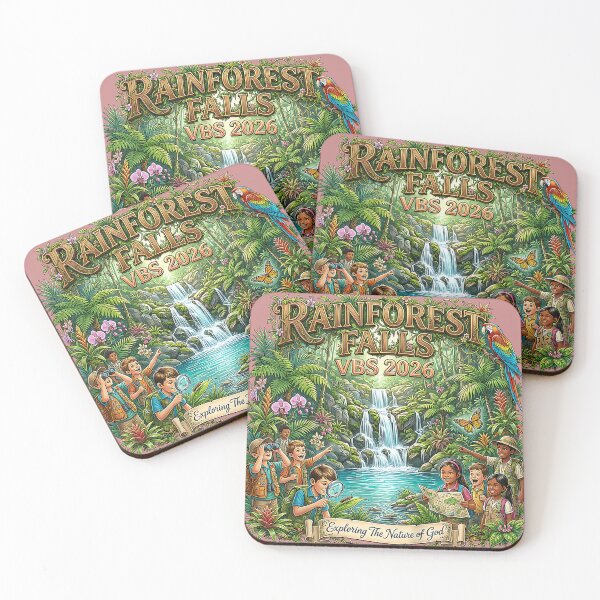Item preview, Rainforest Falls VBS 2026 Christian Summer Camp  designed and sold by meilcannb.