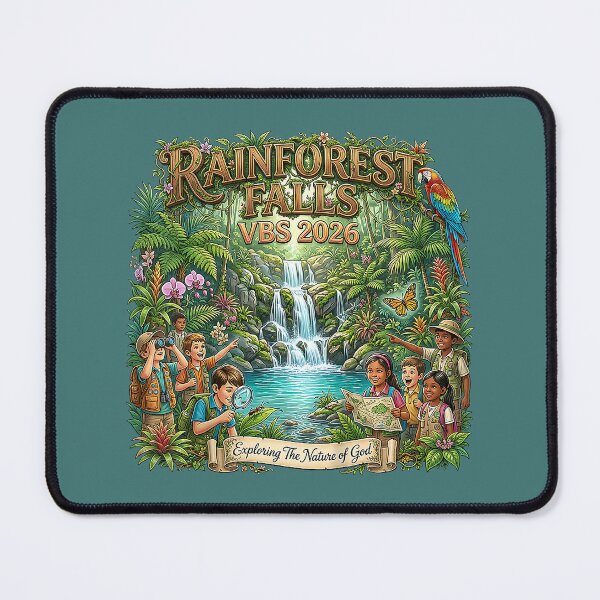 Item preview, Rainforest Falls VBS 2026 Christian Summer Camp  designed and sold by meilcannb.