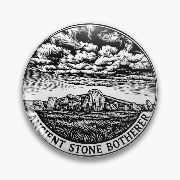 Item preview, The West Kennet Long Barrow designed and sold by StoneBothering.