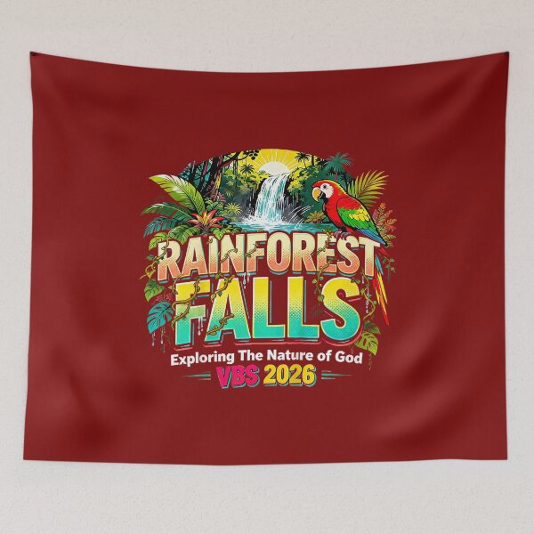 Item preview, Rainforest Falls VBS 2026 Exploring The Nature of God designed and sold by AliesKaruta.