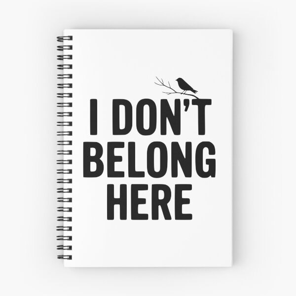 Item preview, I Don't Belong Here designed and sold by Frank Ring.