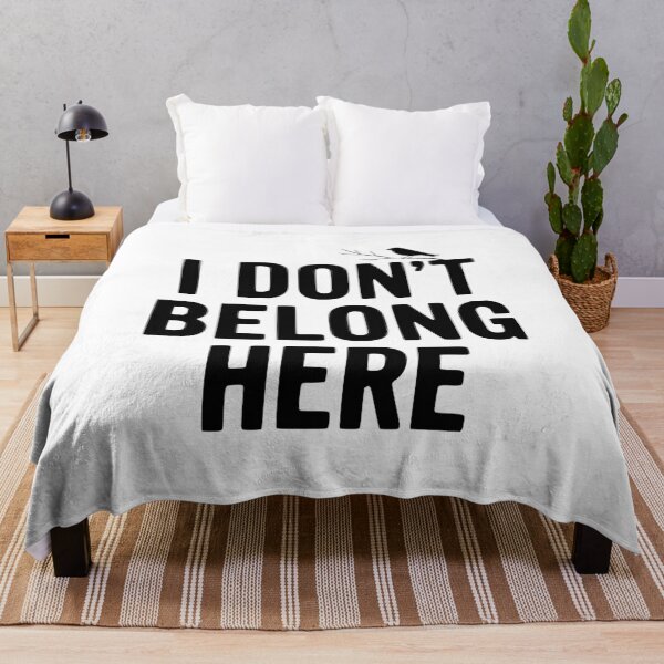 Item preview, I Don't Belong Here designed and sold by Frank Ring.