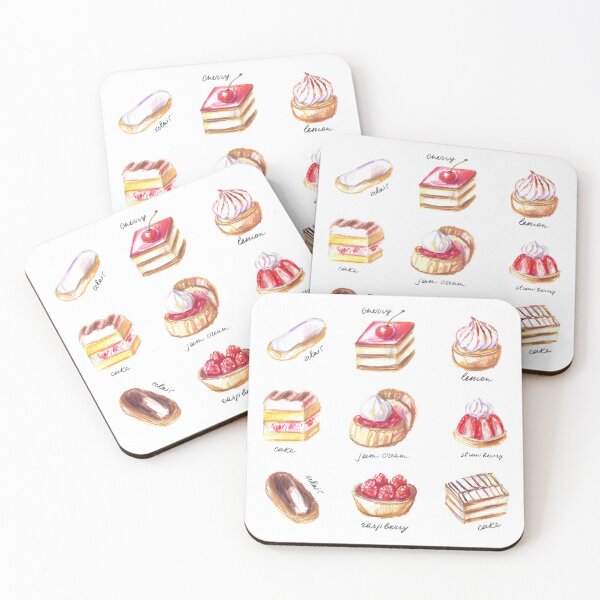 Item preview, Tea party cakes designed and sold by bokasin.