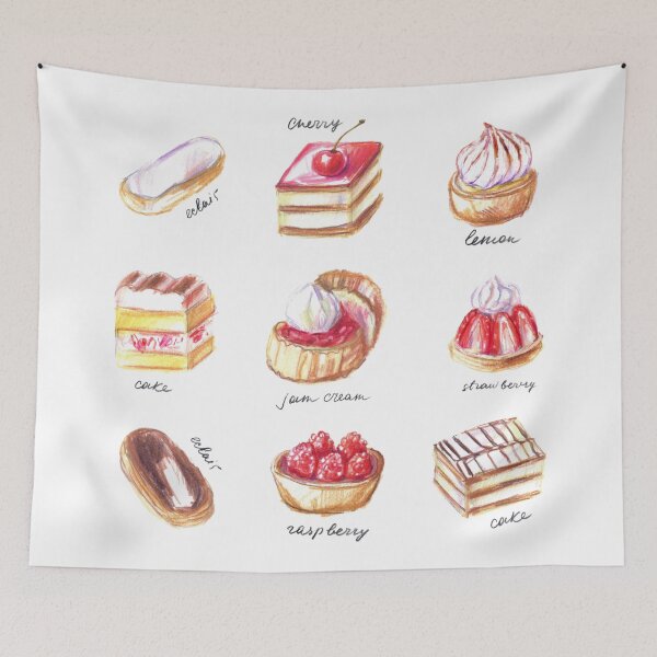 Item preview, Tea party cakes designed and sold by bokasin.