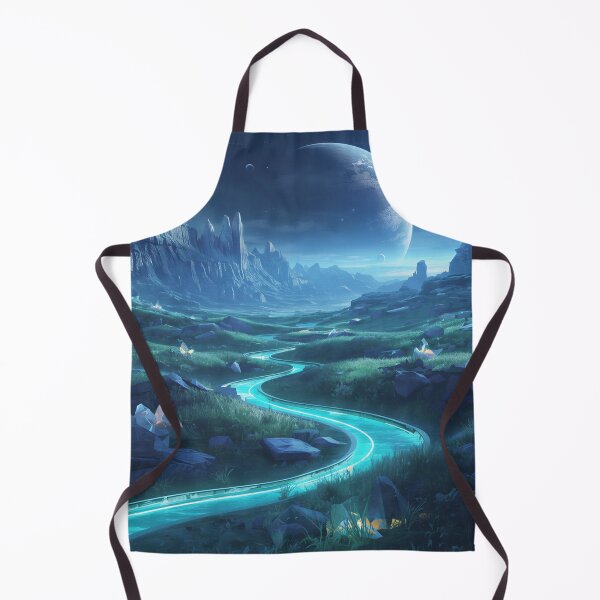 Item preview, Crystal Horizon Fantasy Alien Landscape designed and sold by Luminous Wilds.