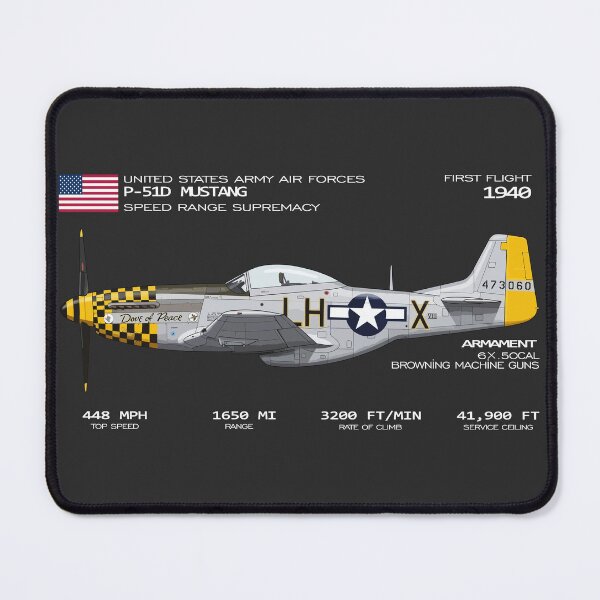 Item preview, P-51 Mustang designed and sold by BronArtworks.