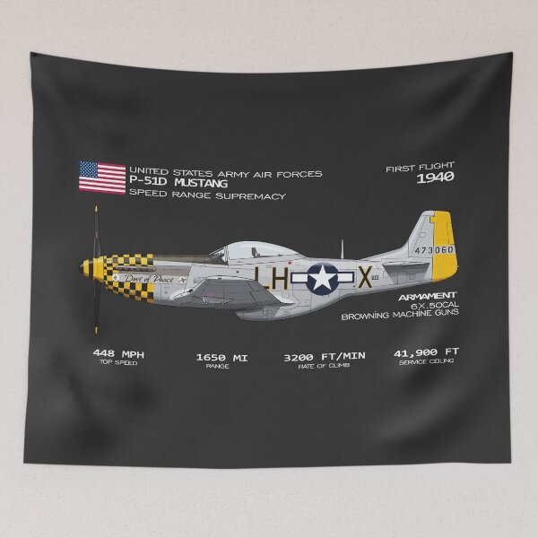Item preview, P-51 Mustang designed and sold by BronArtworks.
