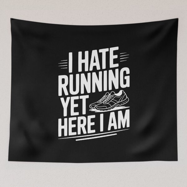 Item preview, I Hate Running Yet Here I Am designed and sold by Frank Ring.