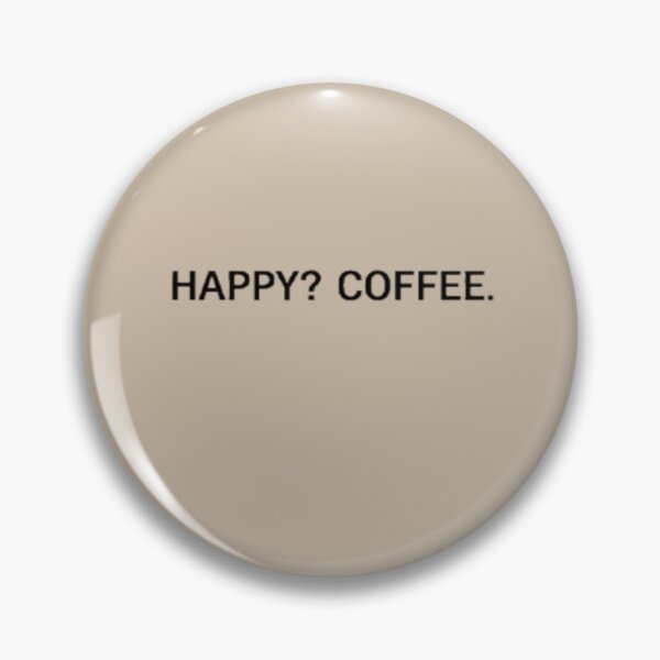 Item preview, Happy? Coffee Classic T Shirt designed and sold by Lulu Shop.