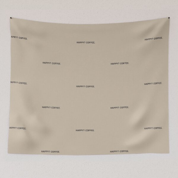 Item preview, Happy? Coffee Classic T Shirt designed and sold by Lulu Shop.