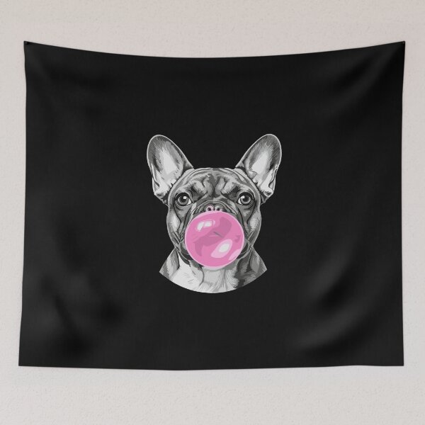 Item preview, French Bulldog Bubble Gum Dog Lover Frenchie designed and sold by PopStars1993.