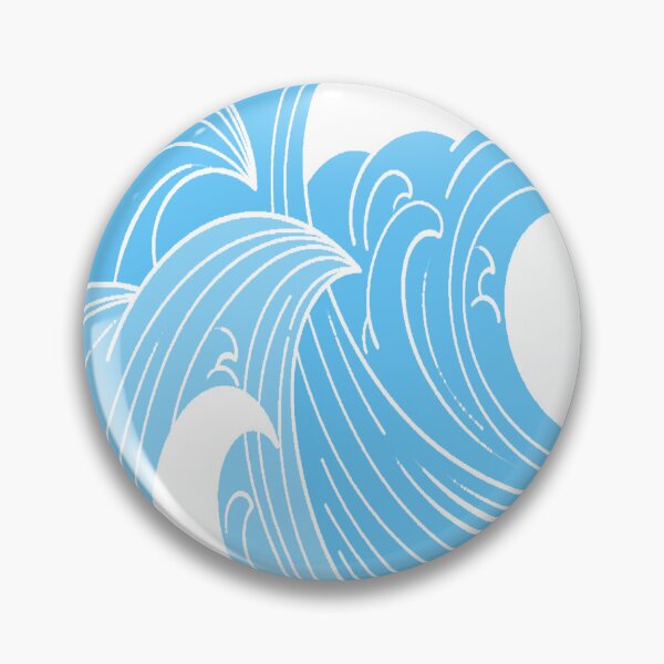 Item preview, Waves of Blue designed and sold by ezcreate.media.