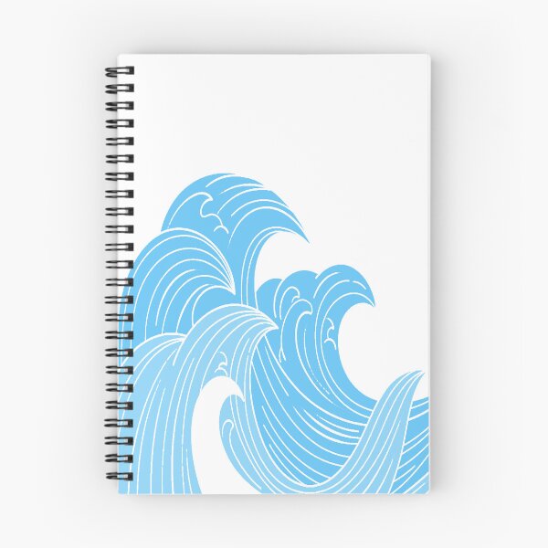 Item preview, Waves of Blue designed and sold by ezcreate.media.