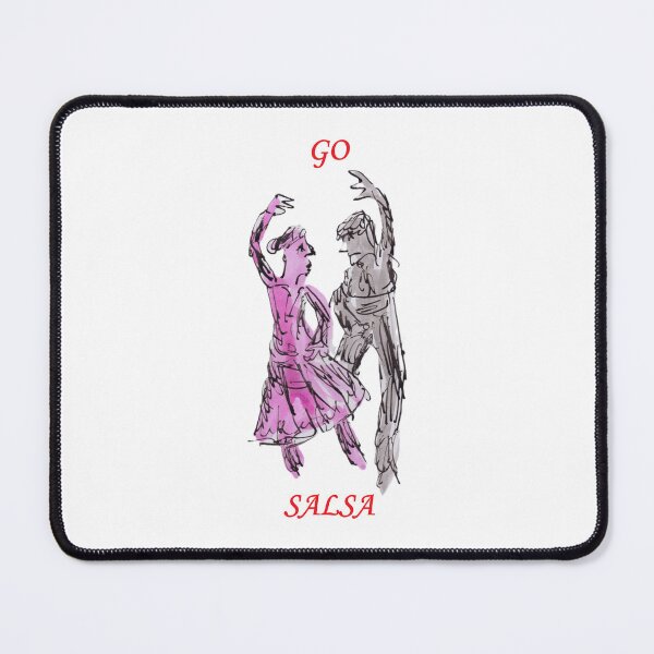 Item preview, Salsa dancers designed and sold by Inky Fingers Illustrations.
