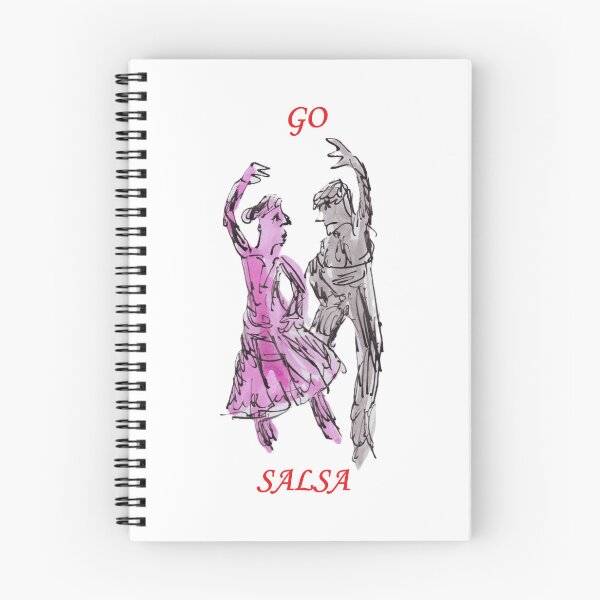 Item preview, Salsa dancers designed and sold by Inky Fingers Illustrations.