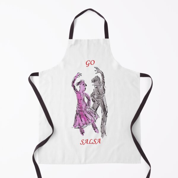 Item preview, Salsa dancers designed and sold by Inky Fingers Illustrations.