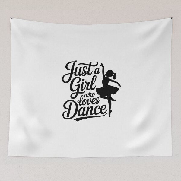 Item preview, Just a Girl Who Loves Dance designed and sold by jkrphoto.