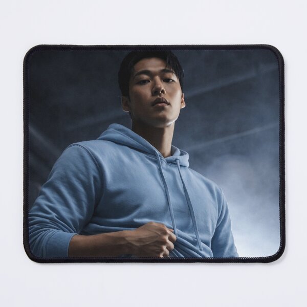 Item preview, Woo Do-hwan: Blue Smoke & Abs of Steel designed and sold by Velvet-Howl.