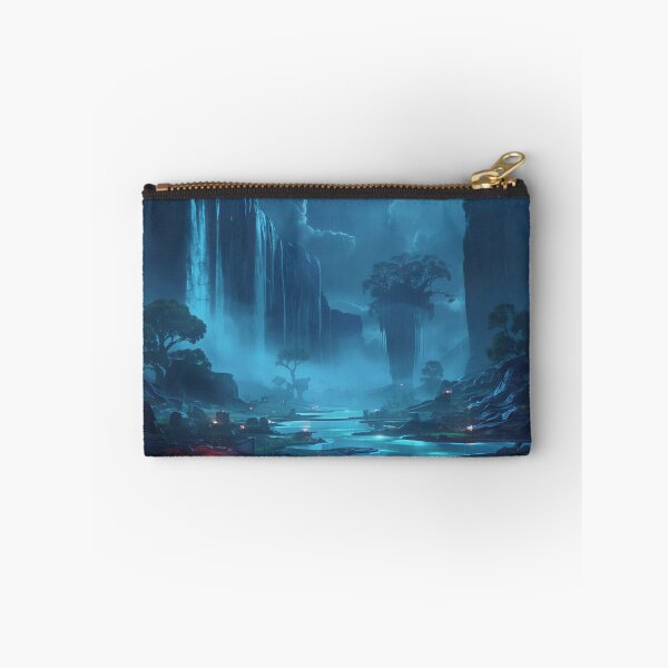 Item preview, Moonlit Sanctuary Waterfall designed and sold by Luminous Wilds.