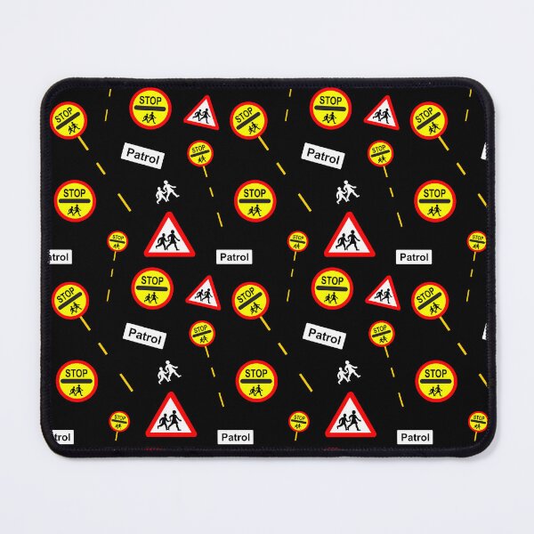 Item preview, School Crossing Patrol Sign Pattern designed and sold by CreativeTwins.