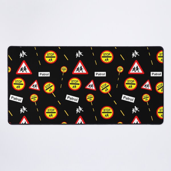 Item preview, School Crossing Patrol Sign Pattern designed and sold by CreativeTwins.