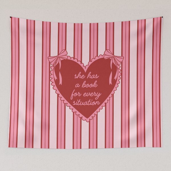 Item preview, She has a book for every situation designed and sold by stellacreates.