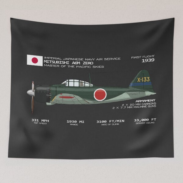 Item preview, Mitsubishi A6M Zero designed and sold by BronArtworks.