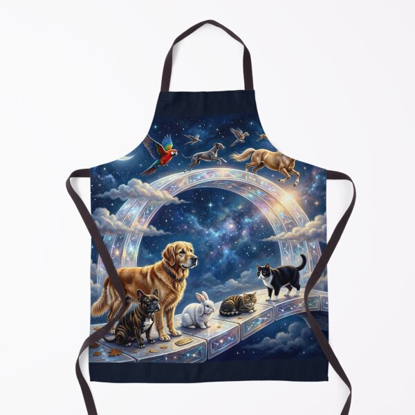 Item preview, Rainbow Bridge Pet Memorial Celestial Journey designed and sold by Sybille-Yates.