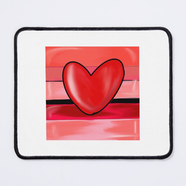 Item preview, Pink splash with heart designed and sold by LozzyARTs26.