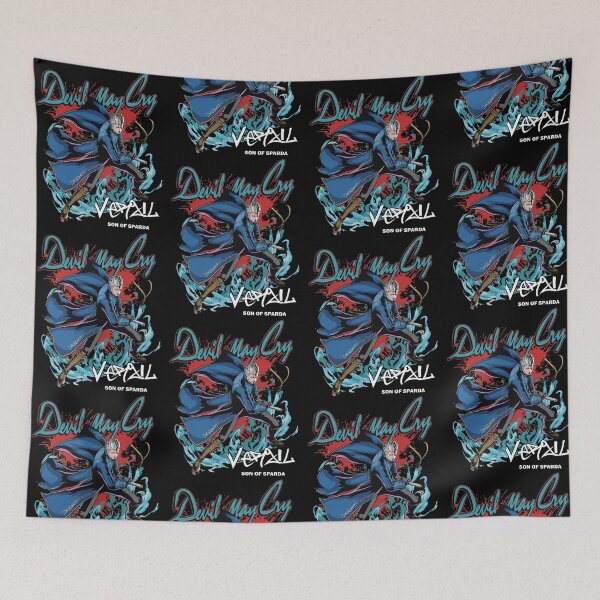 Item preview, Devil May Cry Vergil Son of Sparda Action Virgil Devil Trigger Game Lover designed and sold by b3ida-zl.