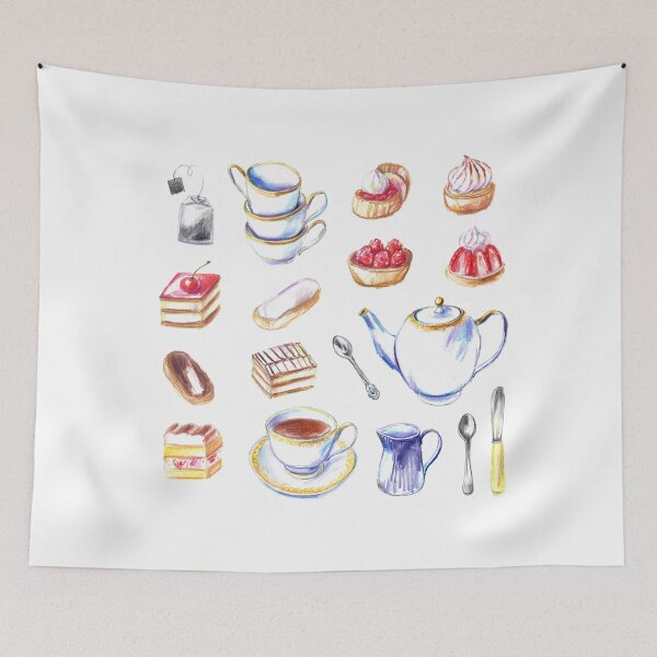 Item preview, Tea party designed and sold by bokasin.