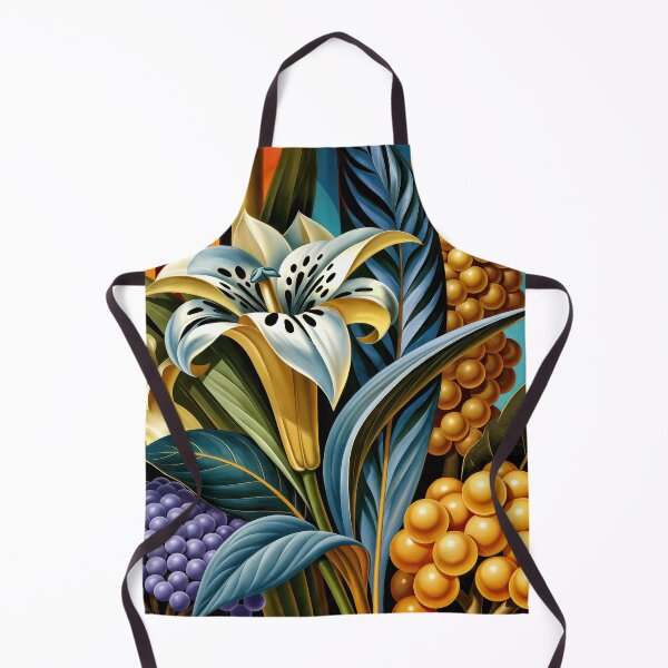 Item preview, Wall Art - Postcard - Botanical Harmony: Art Deco Bloom designed and sold by ForeverPrintsOK.