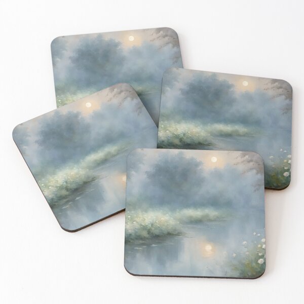 Item preview, Stillness Beneath the Moon designed and sold by Undersea Ai Art.