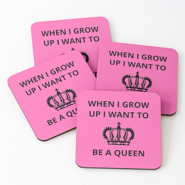 Item preview, When I Grow Up I Want to be a Queen designed and sold by GasconyPassion.