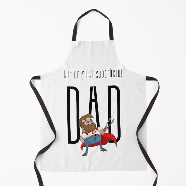 Item preview, Dad The Original Superhero Funny BBQ Design designed and sold by _ZENTAY_.