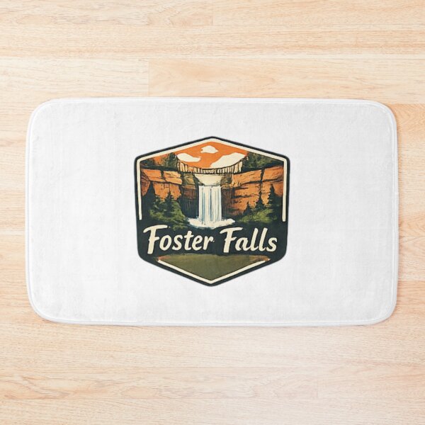 Item preview, Retro Foster Falls and Wildlife designed and sold by DamioPolArt.