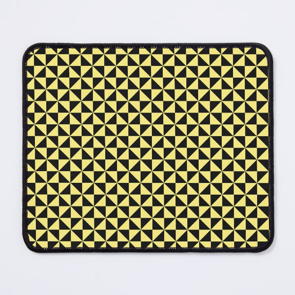 Item preview, Black And Yellow Pinwheel Pattern designed and sold by pattern-archive.