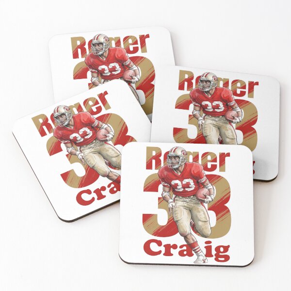 Item preview, Roger Craig 33 Retro San Francisco Football Art designed and sold by Thogan0416.