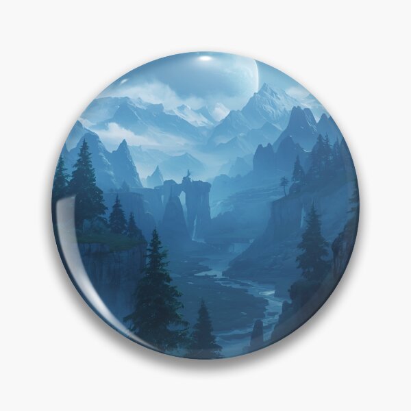 Item preview, Valley of Endless Wonder Fantasy Landscape designed and sold by Luminous Wilds.