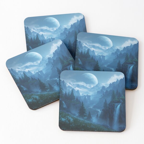 Item preview, Valley of Endless Wonder Fantasy Landscape designed and sold by Luminous Wilds.