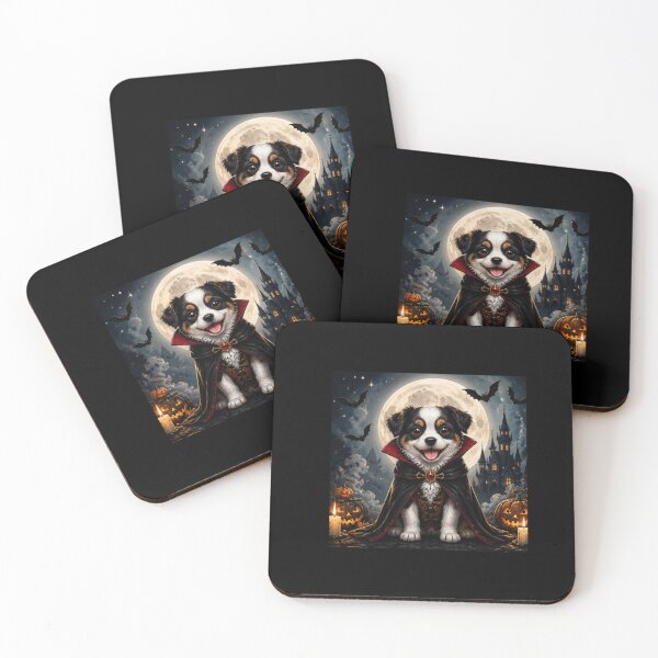 Item preview, Cute Vampire Dog Halloween | Spooky Gothic Puppy Design designed and sold by PoojaArtLab.