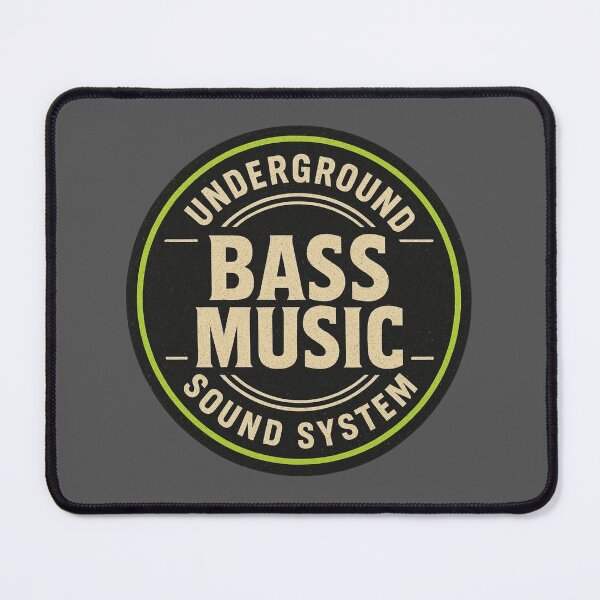 Item preview, Underground Bass Music | Sound System Culture Design designed and sold by |TRSSHOP|.