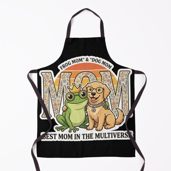 Item preview, Funny Frog Mom & Dog Mom Shirt – Best Mom in the Multiverse Cute Frog and Golden Retriever Design | Unique Mother’s Day Gift for Dog Moms & Frog Lovers designed and sold by Basma Designs | Retro, Kawaii Shirts & Stickers.