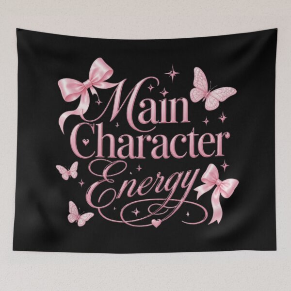 Item preview, Main Character Energy Coquette Tee designed and sold by Stylestickers55.