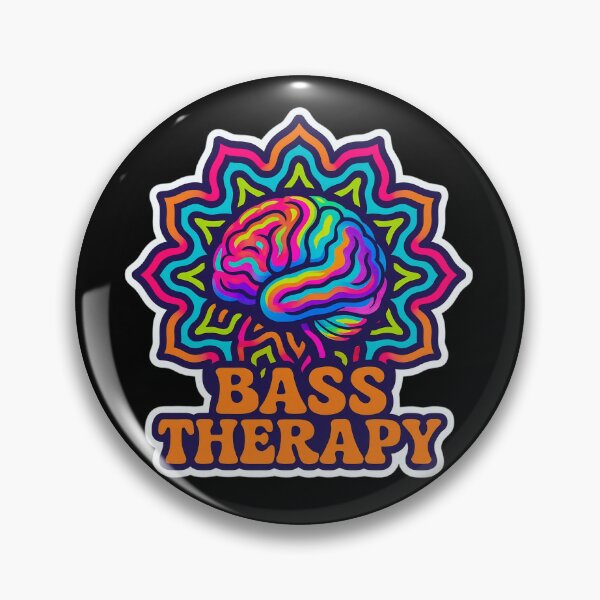 Item preview, Bass Therapy | Psychedelic Bass Music Festival Design designed and sold by |TRSSHOP|.